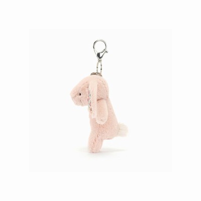 Jellycat Blossom Blush Konijn Tas Bedeltje | QI0694375